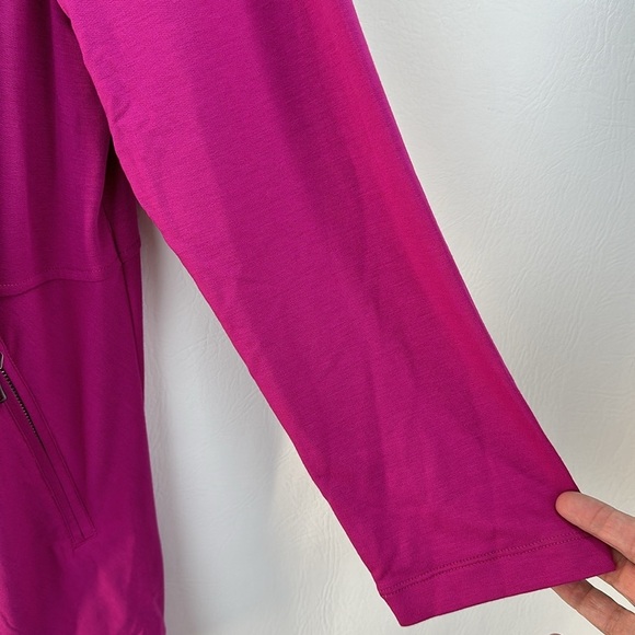 Soft Surroundings Long Sleeve Full Zip Saffron Jacket - Picture 5 of 12